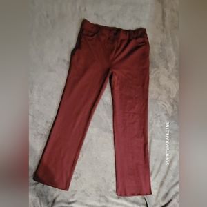 🔥🔥HP🔥🔥8-4-24🔥🔥NWT WOMENS VIODIA PANTS MAROON SIZE XXL